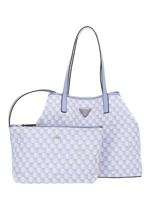 GUESS VIKKY LL Borsa a spalla lavendar logo - Borse Donna