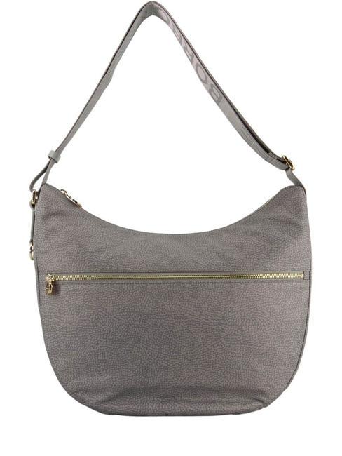 BORBONESE LUNA BAG MEDIUM Sacca a tracolla cloud - Borse Donna