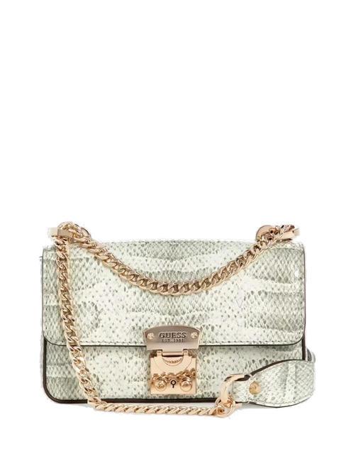 GUESS ELIETTE Borsa mini convertible natural - Borse Donna