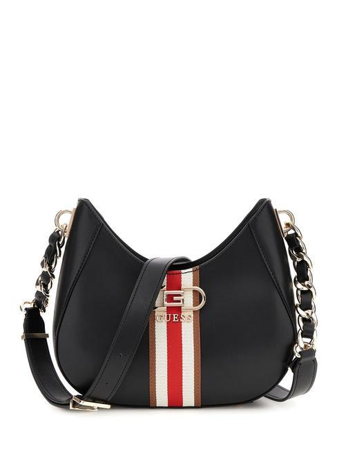 GUESS NELKA Borsa a tracolla NERO - Borse Donna