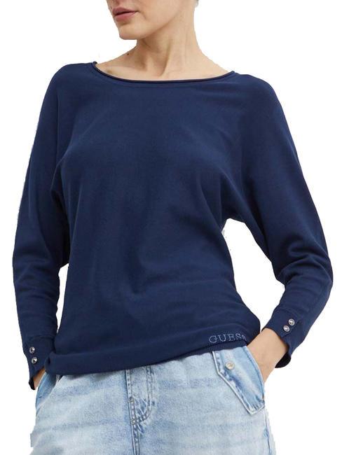 GUESS ADELE Maglia a maniche lunghe magician blue - Maglie Donna