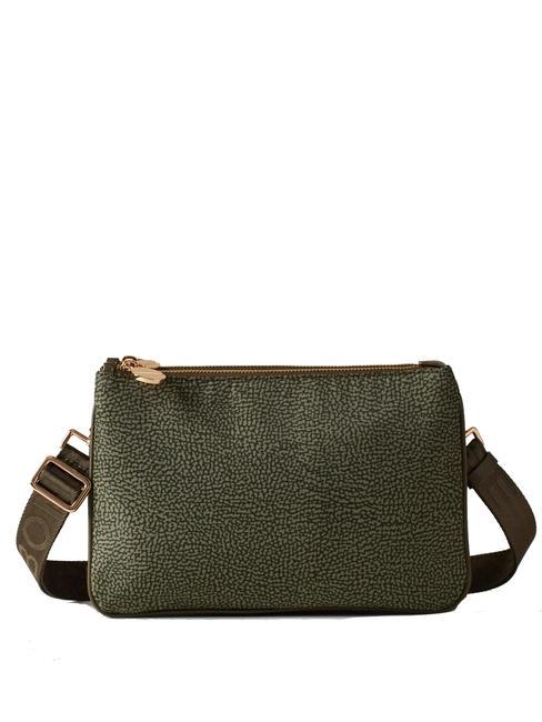 BORBONESE ECO S Borsa a tracolla verde militare - Borse Donna