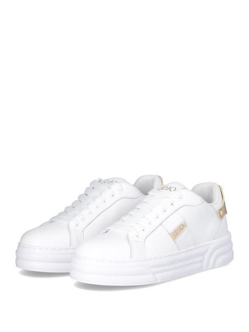 LIUJO CLEO 29 Sneakers white/light gold - Scarpe Donna