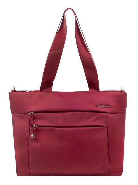 SAMSONITE MOVE 4.0 Borsa shopping con tracolla GARNET RED - Borse Donna