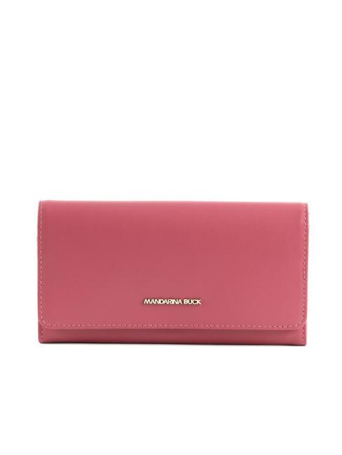 MANDARINA DUCK LUNA Portafoglio grande in pelle blush - Portafogli Donna