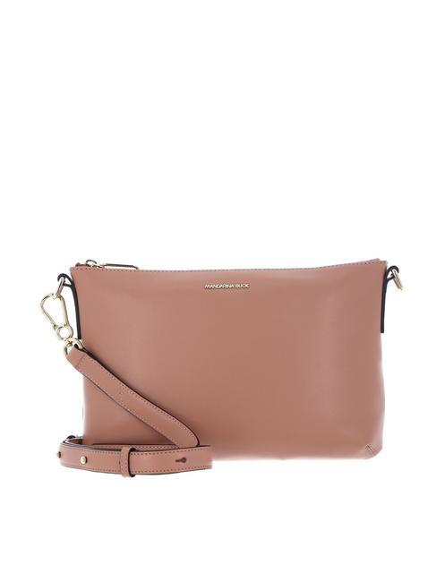 MANDARINA DUCK LUNA Borsa piatta in pelle desert sand - Borse Donna