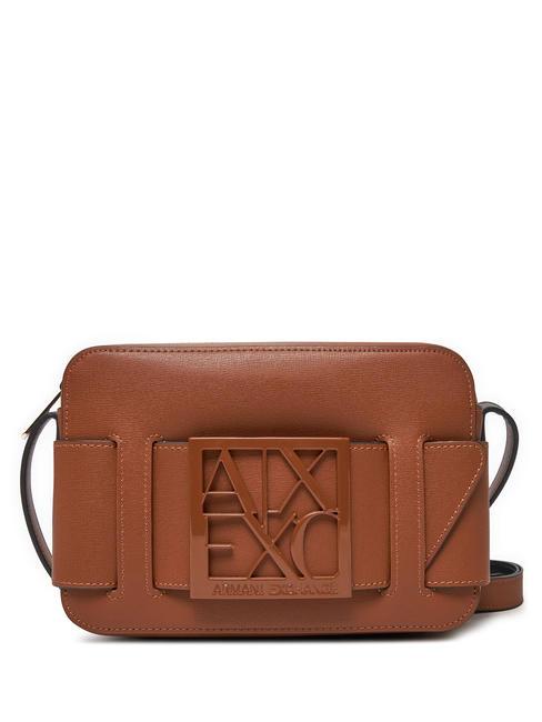 ARMANI EXCHANGE A|X BUCKLE Borsetta a tracolla whisky - Borse Donna