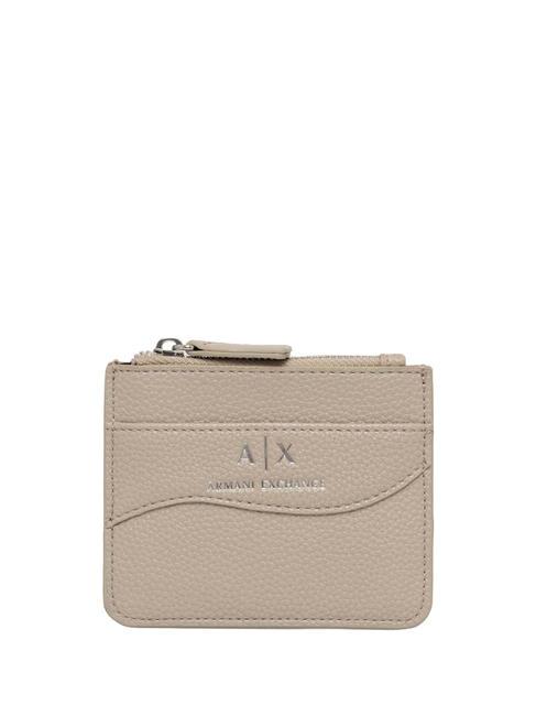 ARMANI EXCHANGE A|X Porta carte con zip pisco - Portafogli Donna