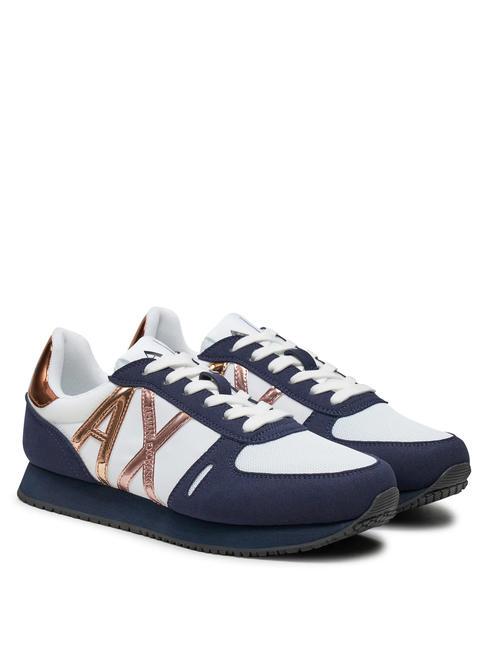 ARMANI EXCHANGE sneaker Sneakers op.white+dark blue - Scarpe Donna