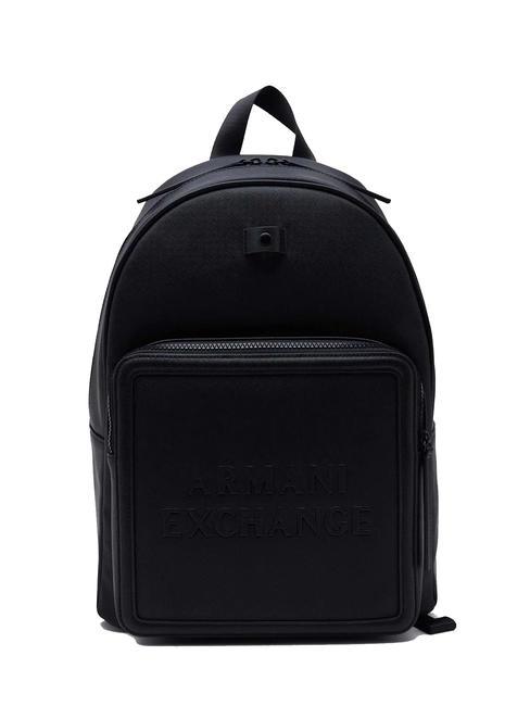 ARMANI EXCHANGE SAFFIANO Zaino porta PC 14" Nero - Zaini da lavoro porta PC