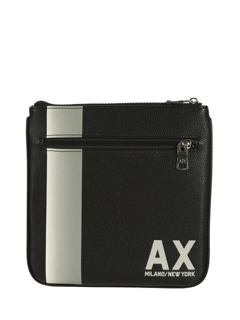 ARMANI EXCHANGE A|X FLAT Borsello Nero - Tracolle Uomo