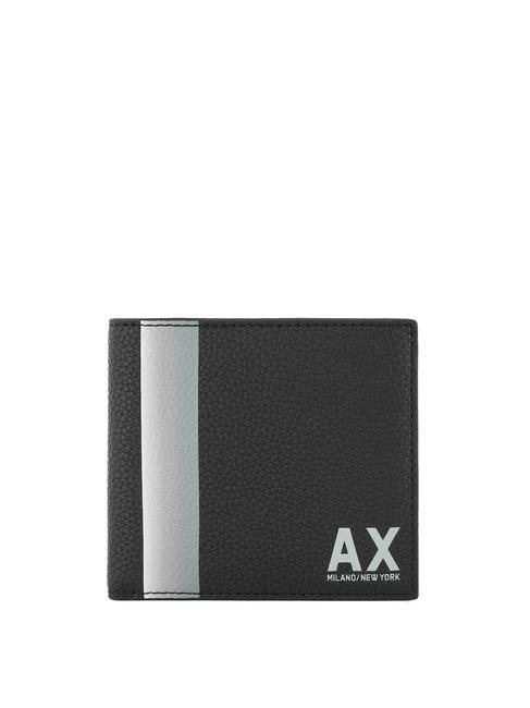 ARMANI EXCHANGE BIFOLD Portafoglio Nero - Portafogli Uomo