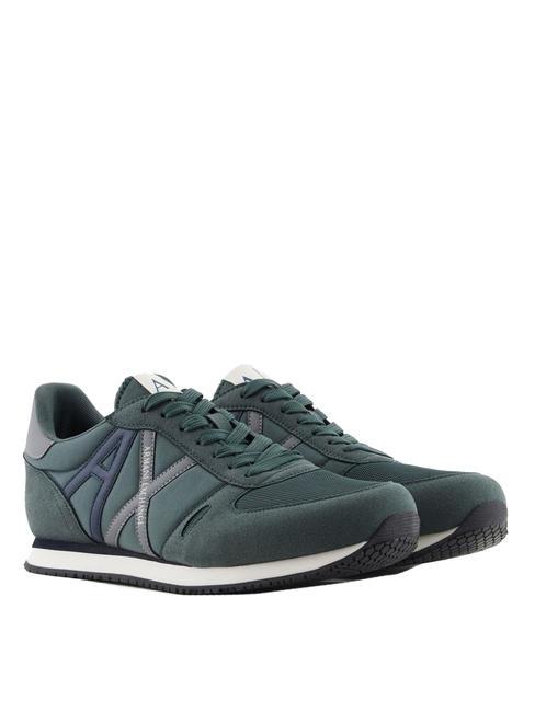 ARMANI EXCHANGE RIO Sneakers basse b.green+night s+q.sh - Scarpe Uomo