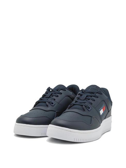 TOMMY HILFIGER TOMMY JEANS Retro Basket  dark night navy - Scarpe Uomo