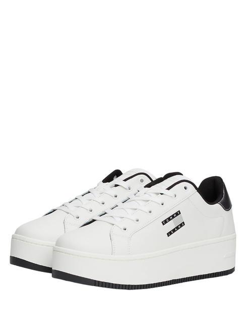 TOMMY HILFIGER TOMMY JEANS Flatform Sneakers alte NERO - Scarpe Donna