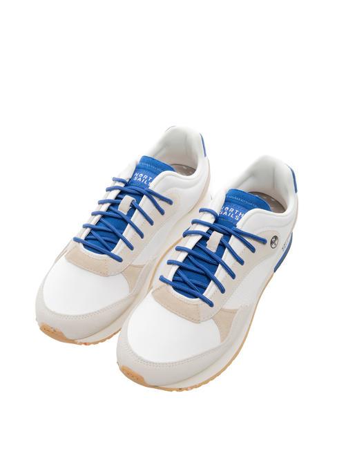 NORTH SAILS TAILER COVER Sneakers white blue - Scarpe Unisex