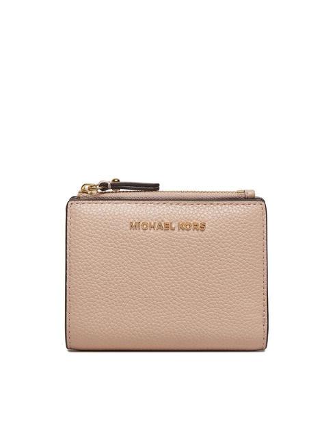 MICHAEL KORS JET SET Portafoglio piccolo in pelle soft pink - Portafogli Donna