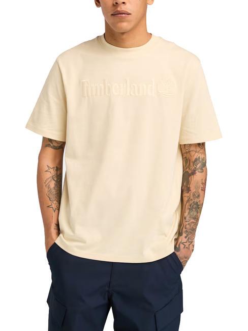 TIMBERLAND EMBROIDERY TONAL T-shirt in cotone angora - T-shirt Uomo