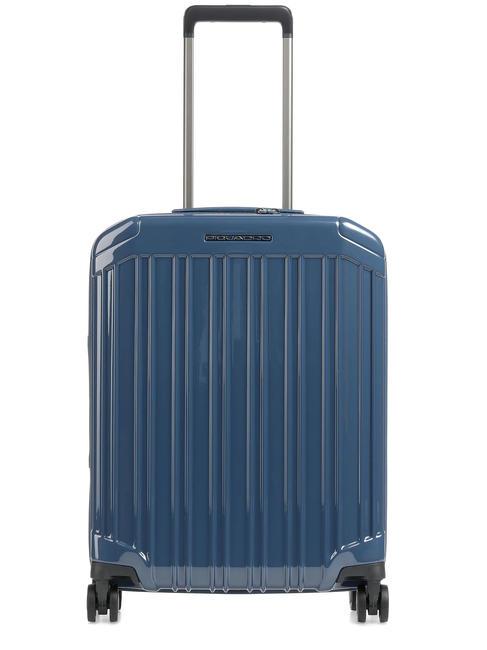 PIQUADRO PQ-LIGHT Trolley cabina ultra slim blu - Bagagli a mano