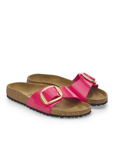 BIRKENSTOCK MADRID BIG BUCKLE Sandali ciabatte vernice fuchsia fusion - Scarpe Donna