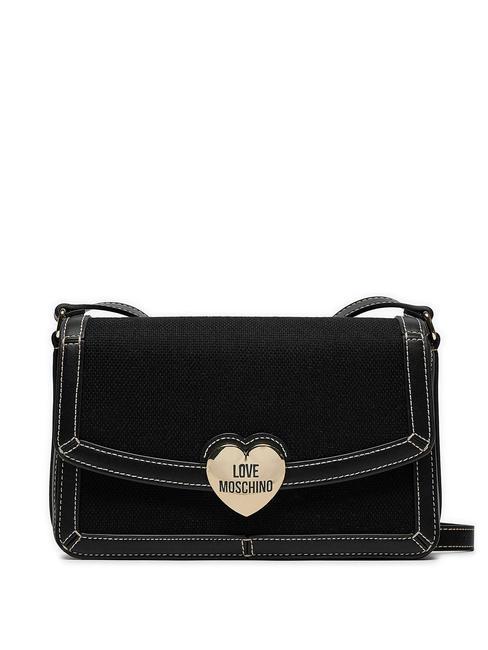 LOVE MOSCHINO LOVE SELLE  Borsetta a tracolla Nero - Borse Donna