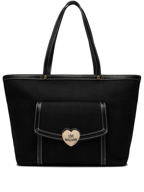 LOVE MOSCHINO LOVE SELLE  Shopping Bag Nero - Borse Donna