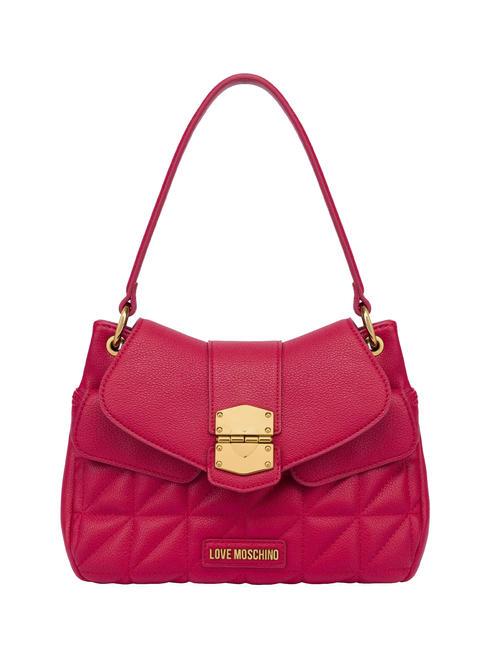 LOVE MOSCHINO CLICK HEART Borsa a spalla, con tracolla ROSSO - Borse Donna