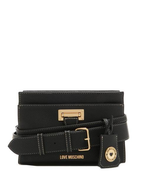 LOVE MOSCHINO CLICK Borsa piccola a tracolla Nero - Borse Donna