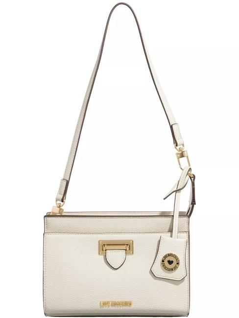 LOVE MOSCHINO CLICK Borsa piccola a tracolla avorio - Borse Donna