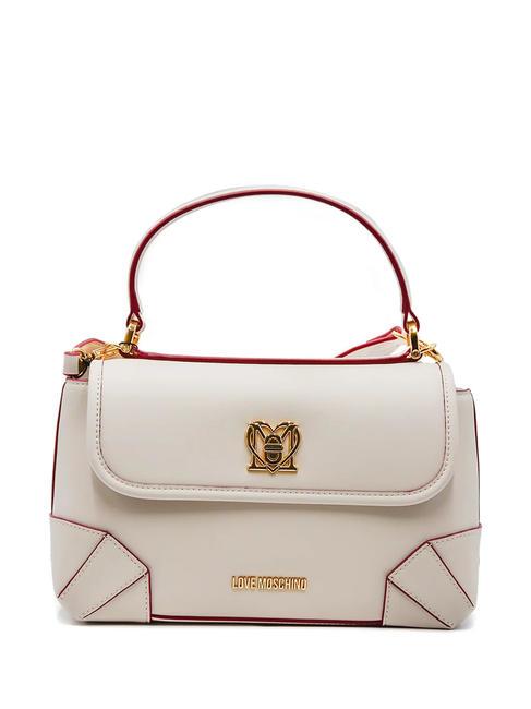 LOVE MOSCHINO TURN LOCK  Borsa a mano, con tracolla avorio - Borse Donna