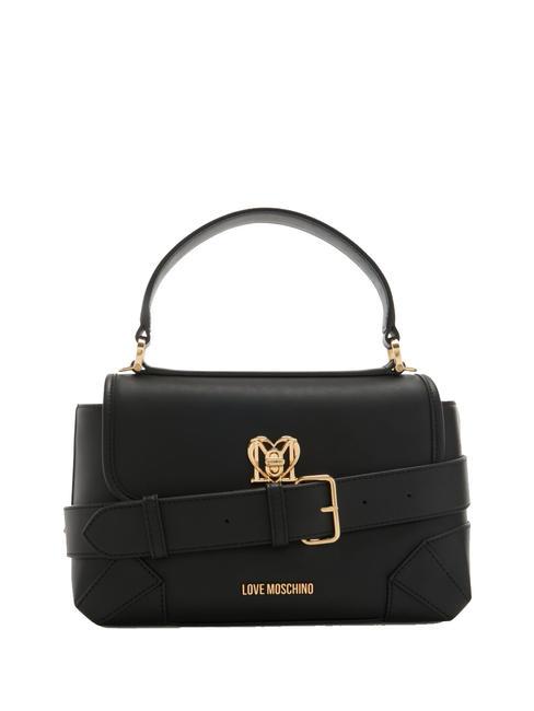 LOVE MOSCHINO TURN LOCK  Borsa a mano, con tracolla Nero - Borse Donna