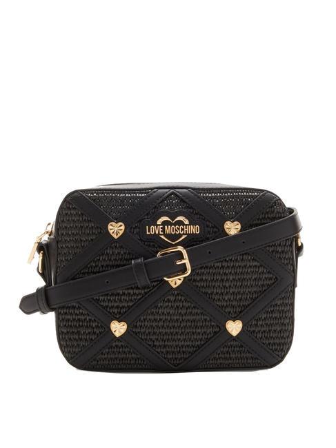 LOVE MOSCHINO SUMMER DETAILS Mini Bag a tracolla Nero - Borse Donna