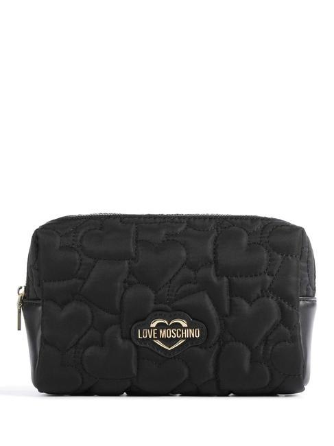 LOVE MOSCHINO PUFFY HEART Beauty case Nero - Beauty Case