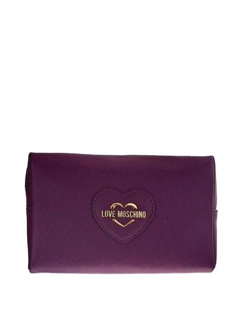 LOVE MOSCHINO SWEET HEART Beauty viola - Beauty Case