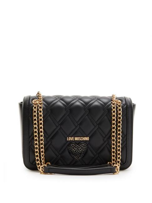 LOVE MOSCHINO QUEEN Borsetta a spalla / a tracolla Nero - Borse Donna