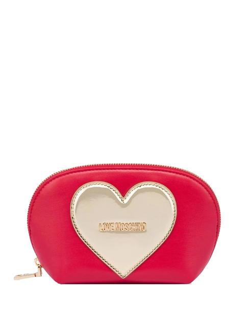 LOVE MOSCHINO GOLDEN HEART  Portamonete rosso - Portafogli Donna