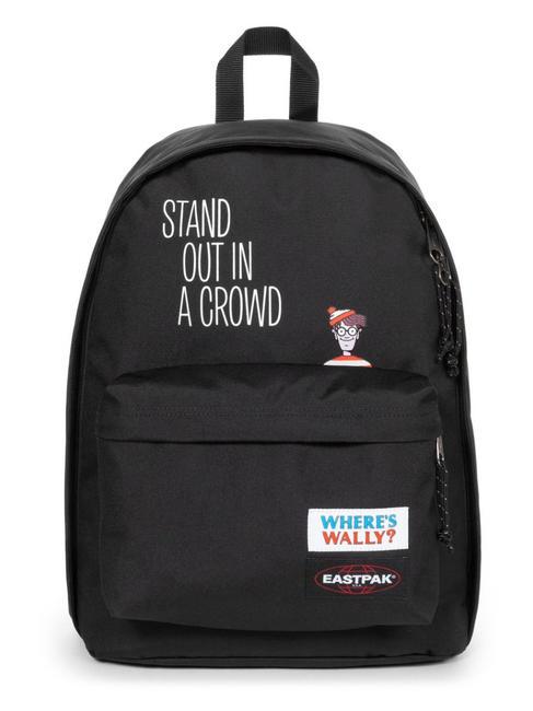 EASTPAK OUT OF OFFICE WHERE'S WALLY? Zaino porta pc 13" wally silk black - Zaini Scuola & Tempo Libero