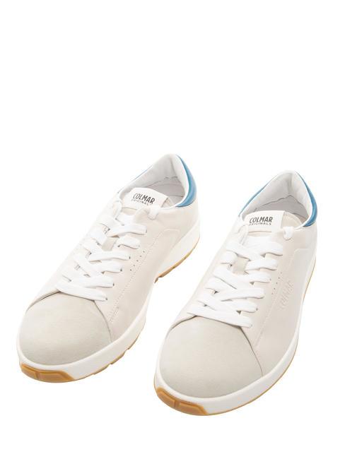 COLMAR FEYDER VINTAGE  Sneakers feyder vintage off white-blue 186 tg 40 - Scarpe Uomo