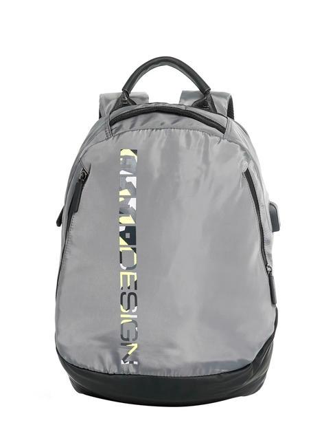 MOMO DESIGN OVO Zaino porta PC 15" darkgrey/multi - Zaini Scuola & Tempo Libero