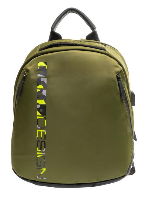 MOMO DESIGN OVO Zaino porta PC 15" militarygreen/multi - Zaini Scuola & Tempo Libero