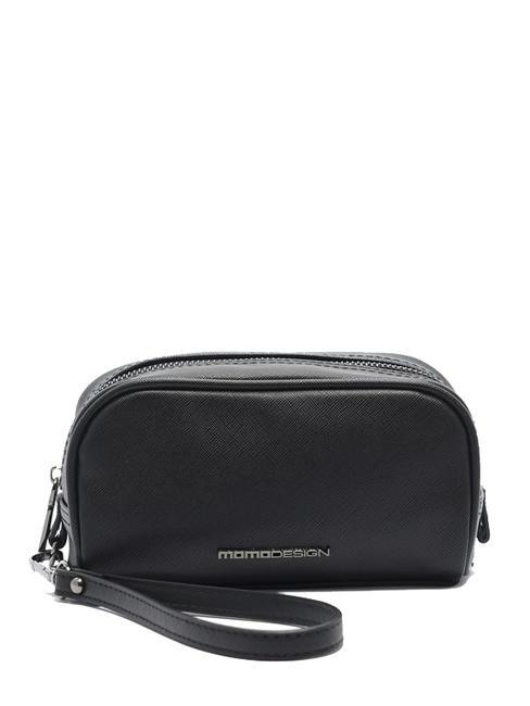 MOMO DESIGN CASUAL Pochette / Beauty con polsierina black - Beauty Case