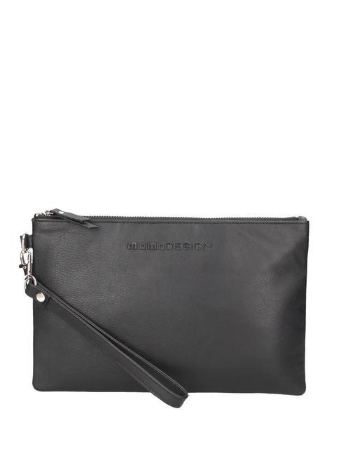 MOMO DESIGN DESIGN Pochette in pelle black - Beauty Case