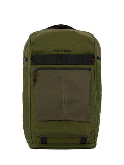 PIQUADRO ARNE Zaino / Borsone porta PC 17,3" VERDE - Zaini da lavoro porta PC