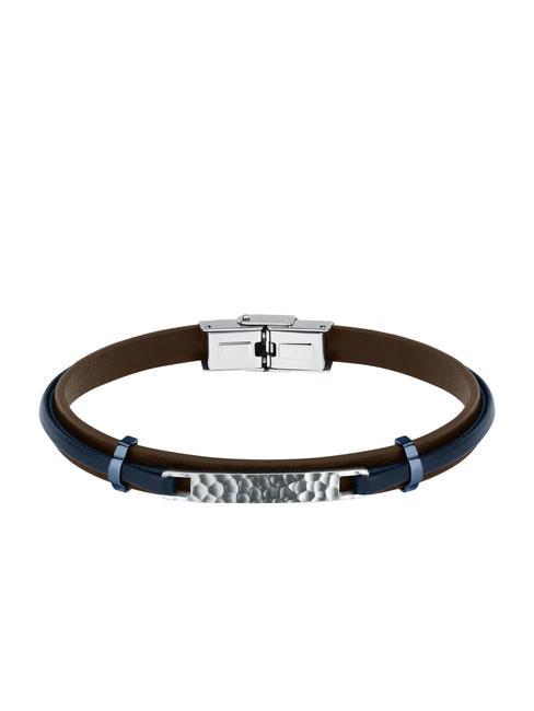 SECTOR BANDY Bracciale in pelle blu - Bracciali Uomo