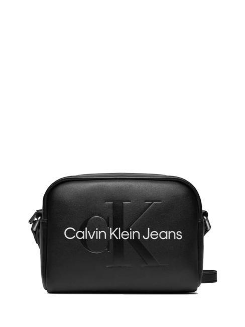 CALVIN KLEIN SCULPTED Camera Bag Mini Bag a tracolla black/neutral - Borse Donna