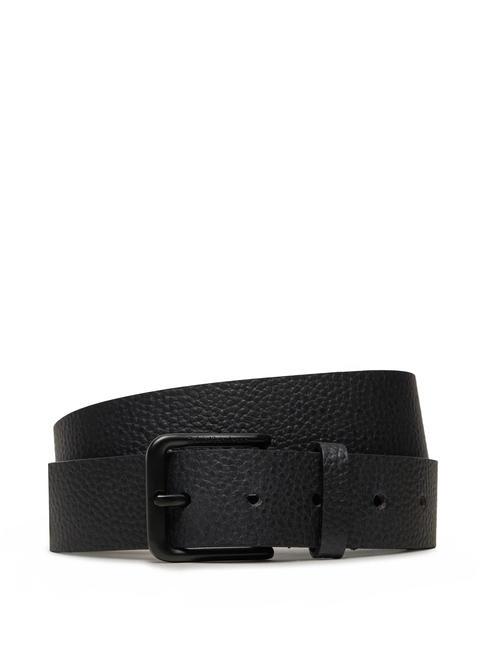 CALVIN KLEIN CK JEANS CLASSIC  Cintura regolabile in pelle black/black - Cinture