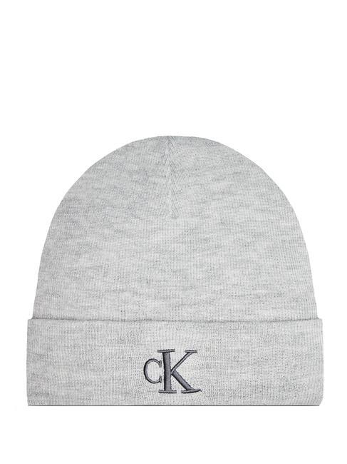 CALVIN KLEIN CK JEANS MONOGRAM EMBRO  Cappello in poliestere riciclato grey - Sciarpe