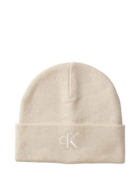 CALVIN KLEIN CK JEANS MONOGRAM EMBRO  Cappello in poliestere riciclato birch - Sciarpe