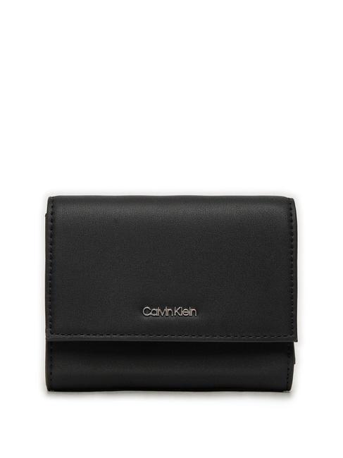 CALVIN KLEIN MUST  Portafoglio Medio ck black - Portafogli Donna