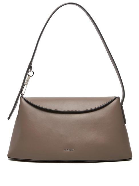 CALVIN KLEIN SOFT SCULPT Borsa a spalla cinder - Borse Donna